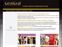 Tablet Screenshot of gestigraf.com